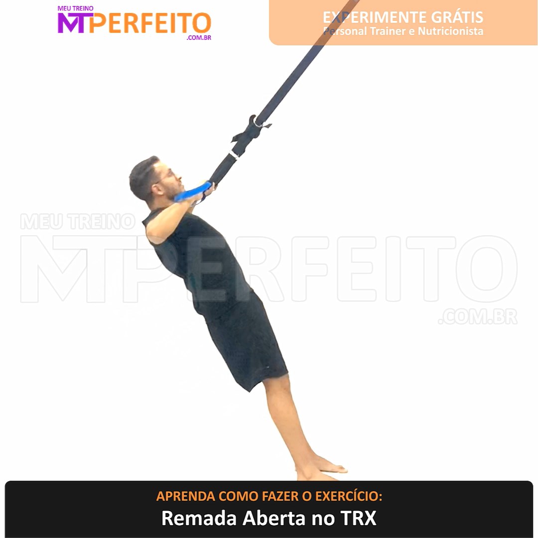 Remada Aberta no TRX