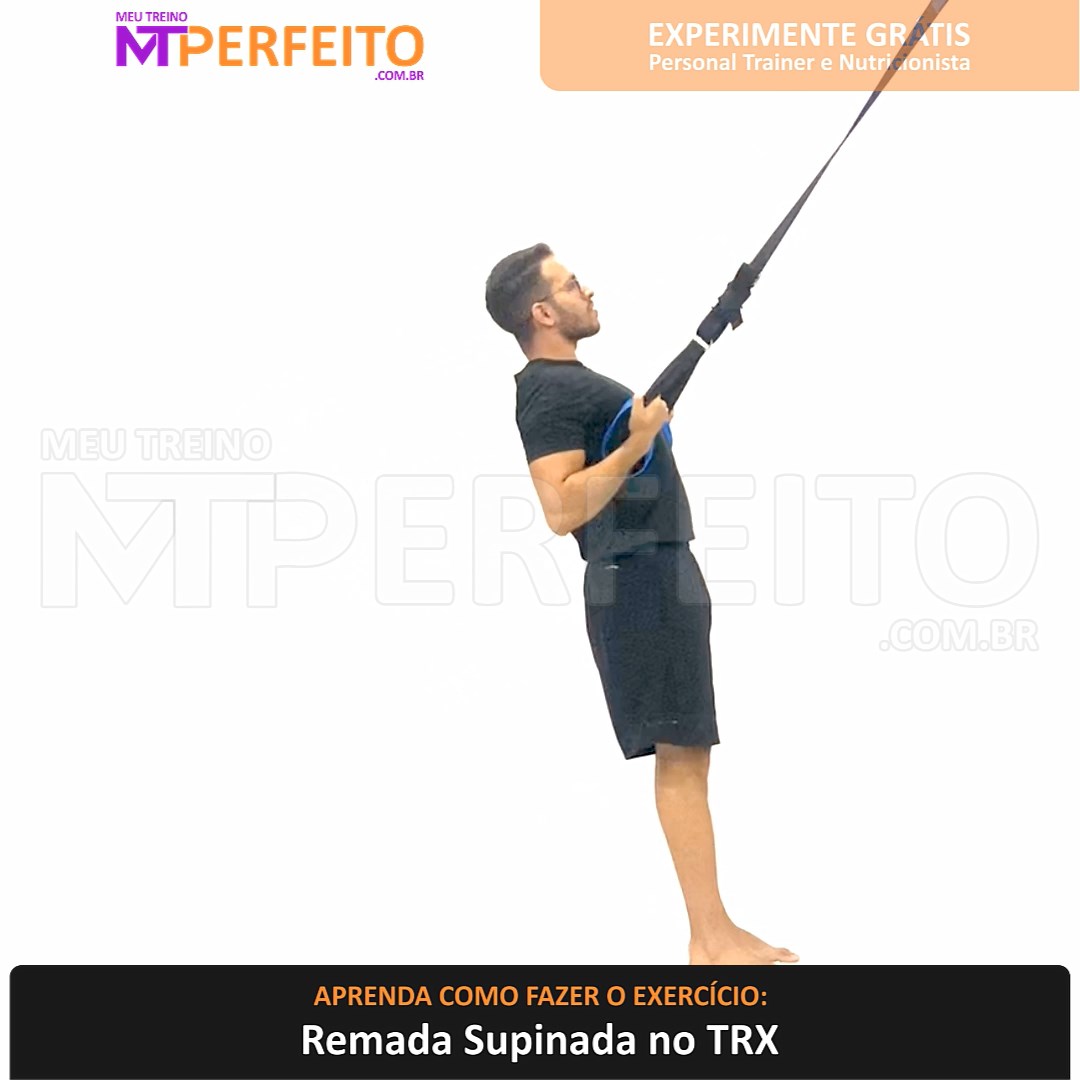 Remada Supinada no TRX