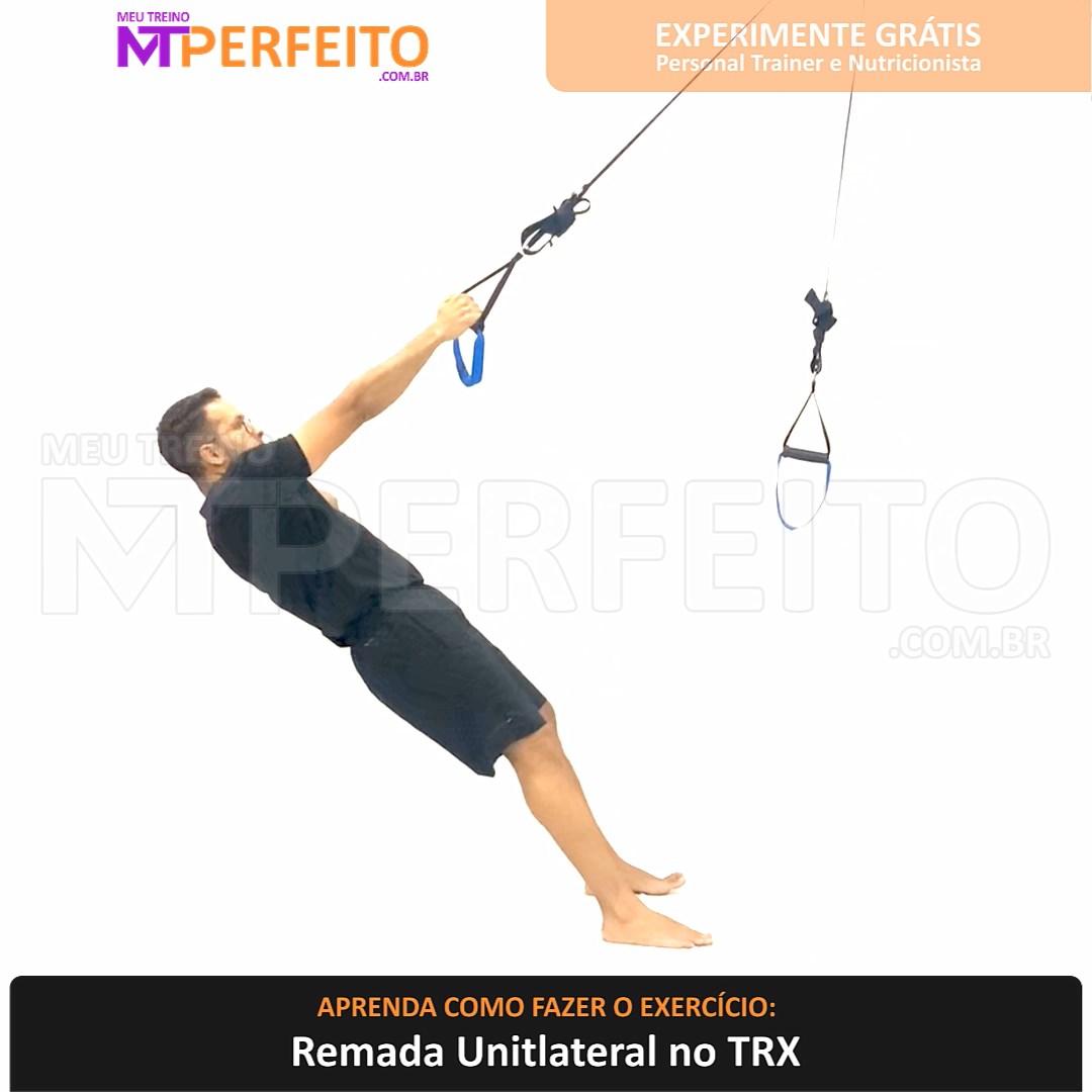 Remada Unilateral no TRX