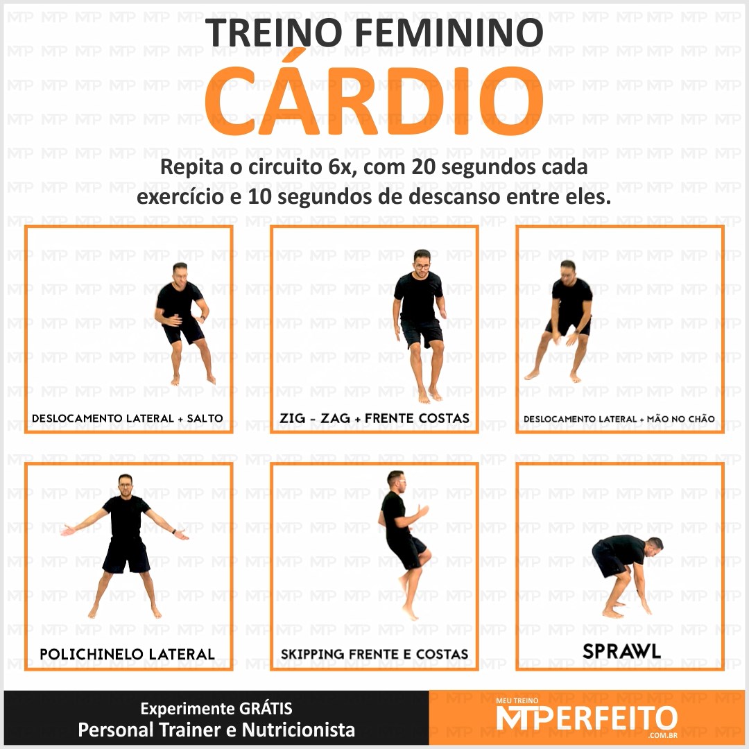 Treino Feminino de Cárdio – 200806