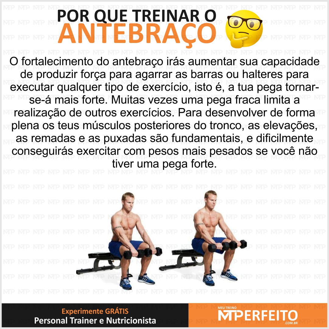 Por que treinar o antebraço?