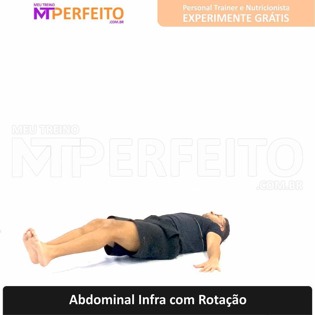 Abdominal Infra com Rotação