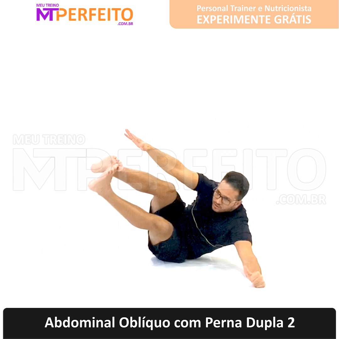 Abdominal Oblíquo com Perna Dupla 2