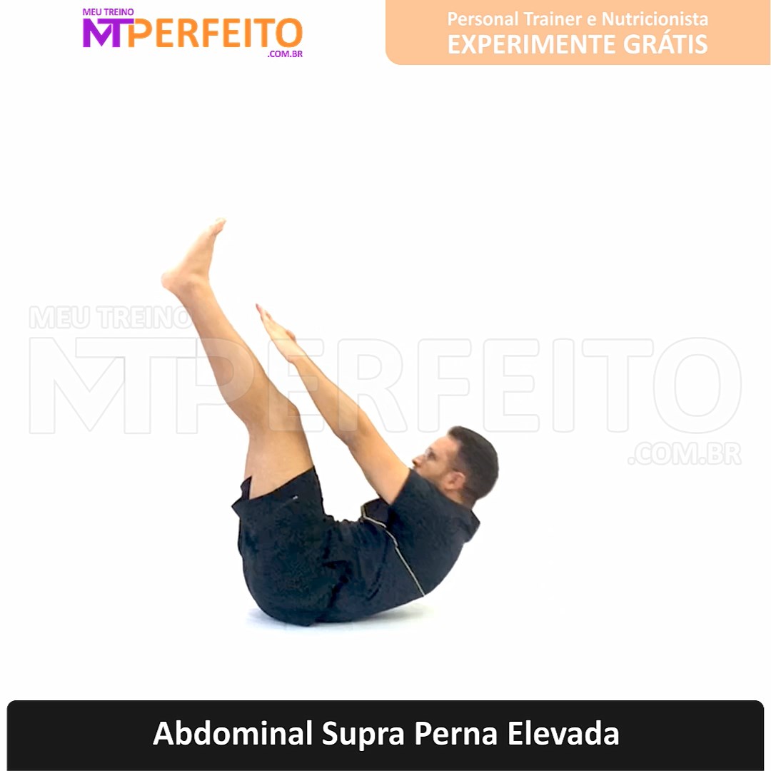 Abdominal Supra Perna Elevada