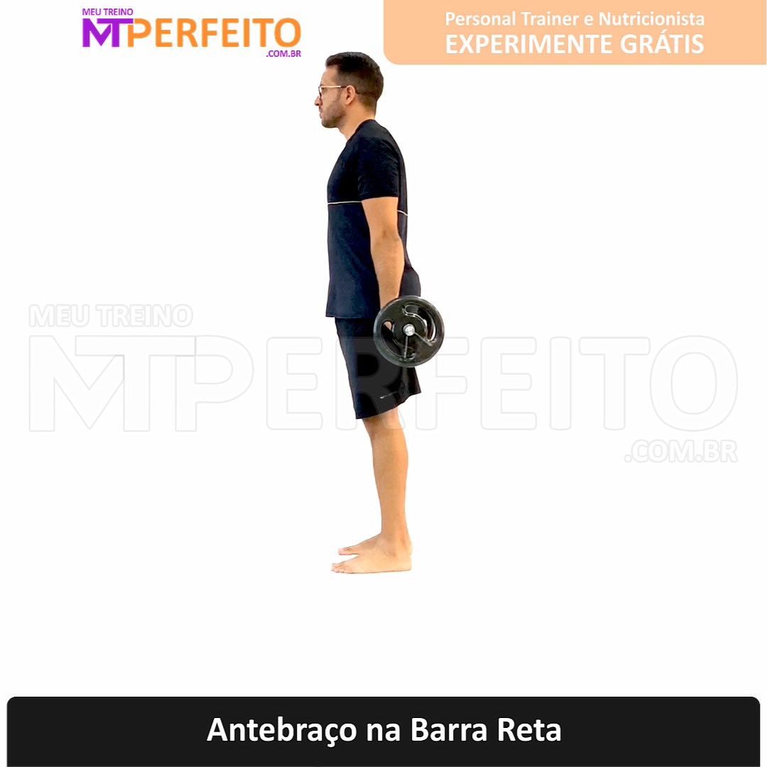 Antebraço na Barra Reta