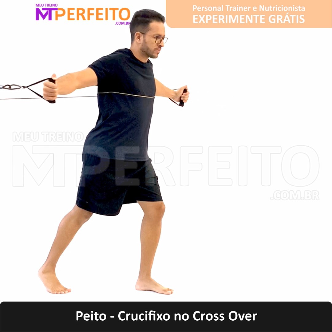 Peito – Crucifixo no Cross Over