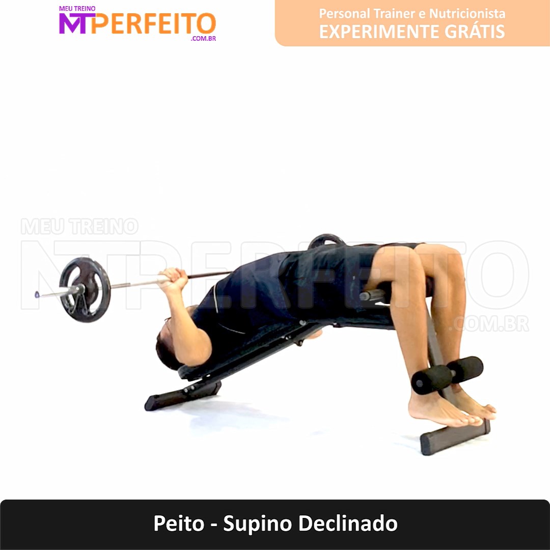 Peito – Supino Declinado