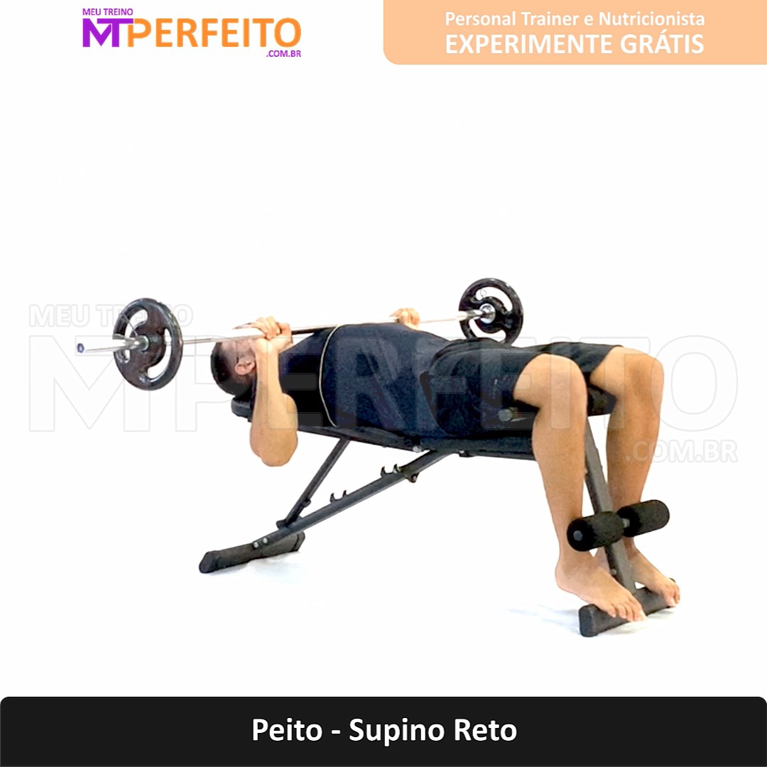 Peito – Supino Reto