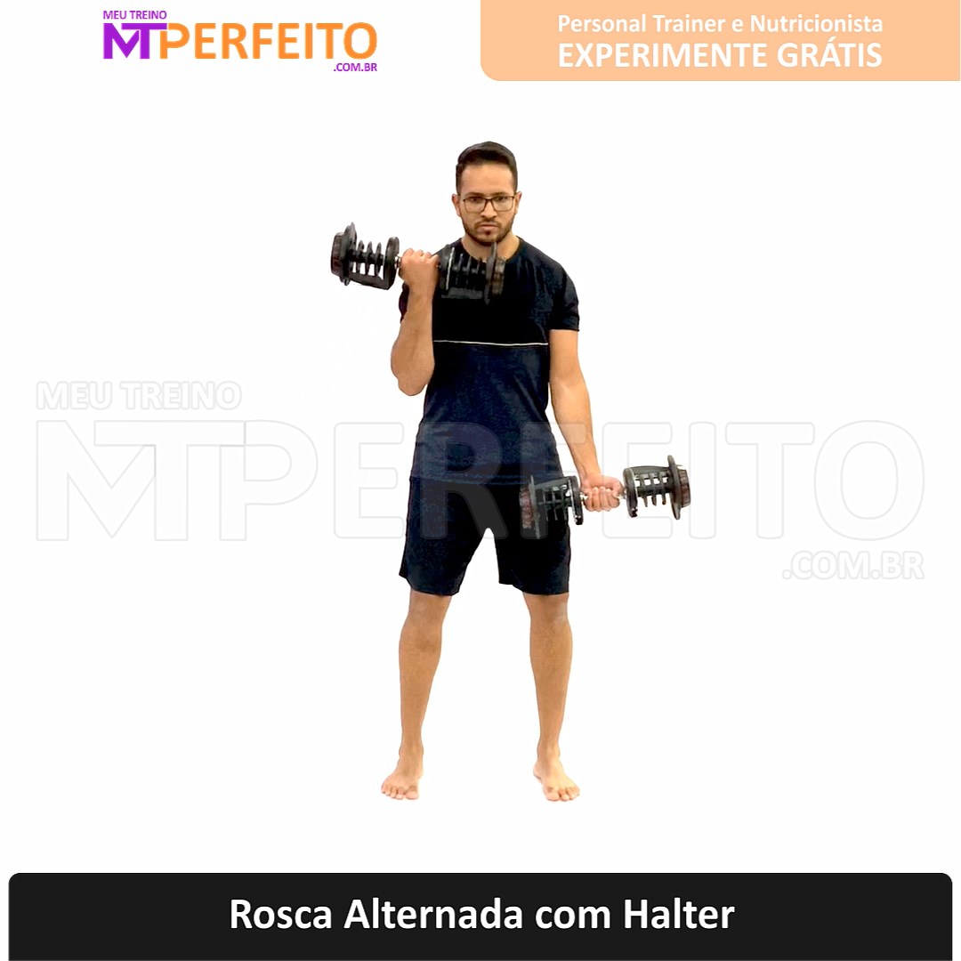 Rosca Alternada com Halter