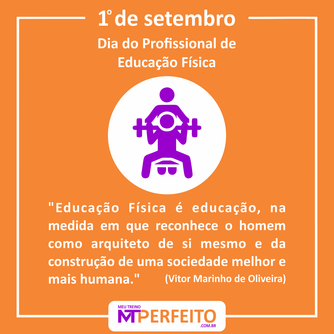 1º de Setembro – Dia do Profissional de Educação Física