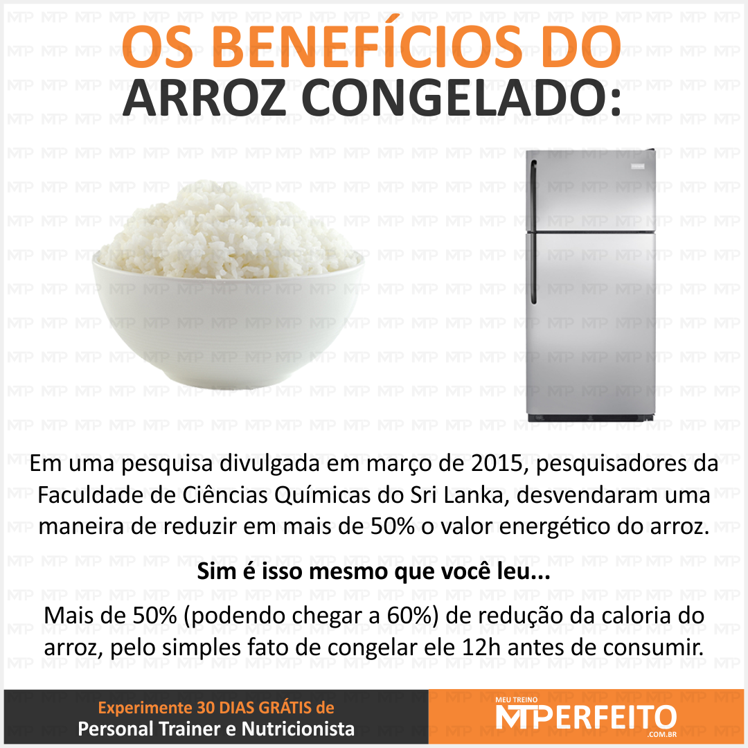 Os Benefícios do Arroz Congelado