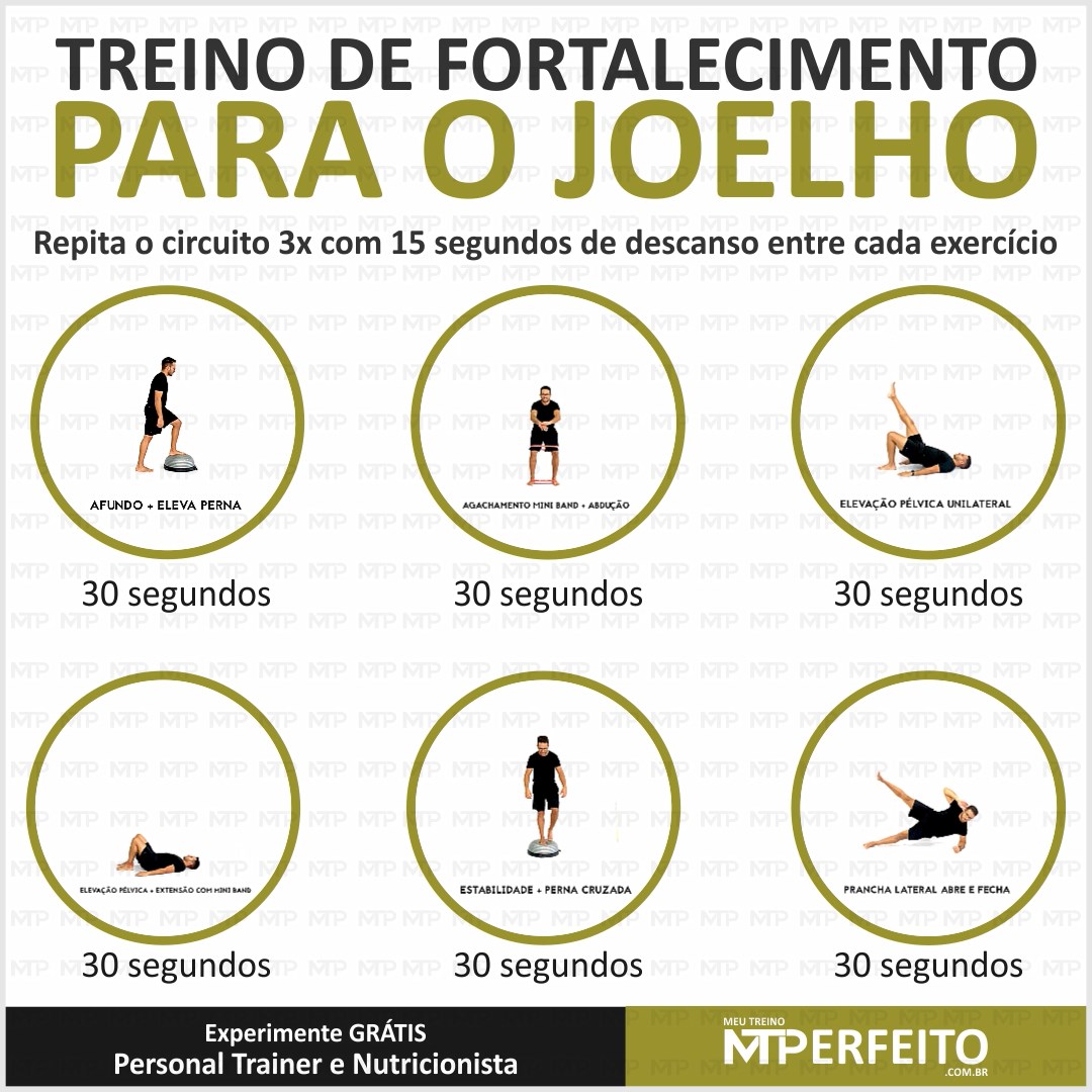 Treino de Fortalecimento para o Joelho – 04