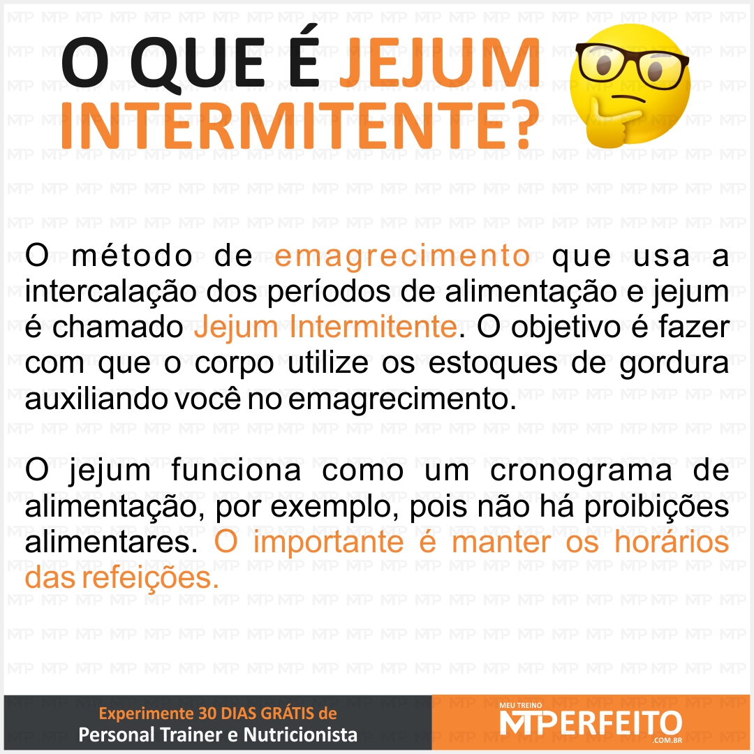 O que é Jejum intermitente?