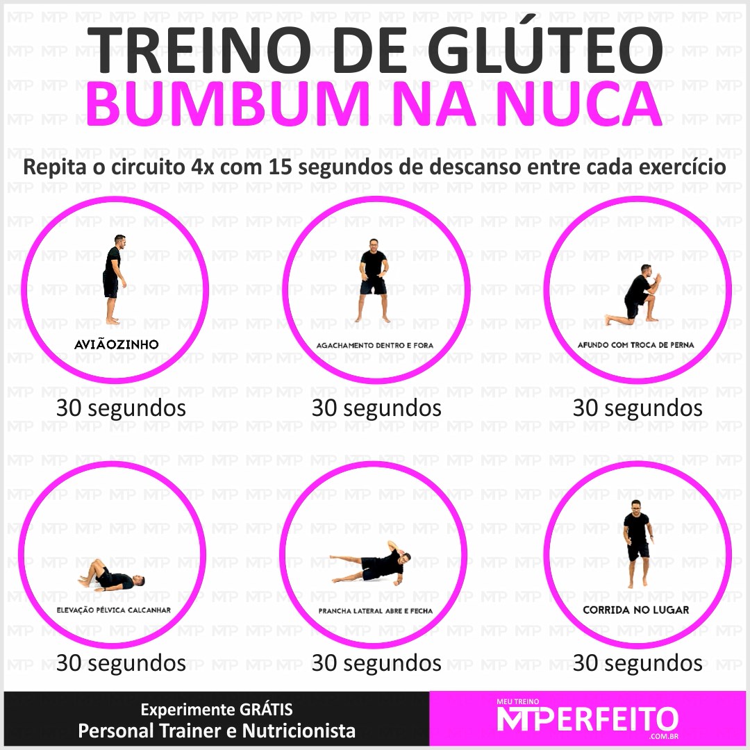 Treino de Glúteo – Bumbum na Nuca – 04