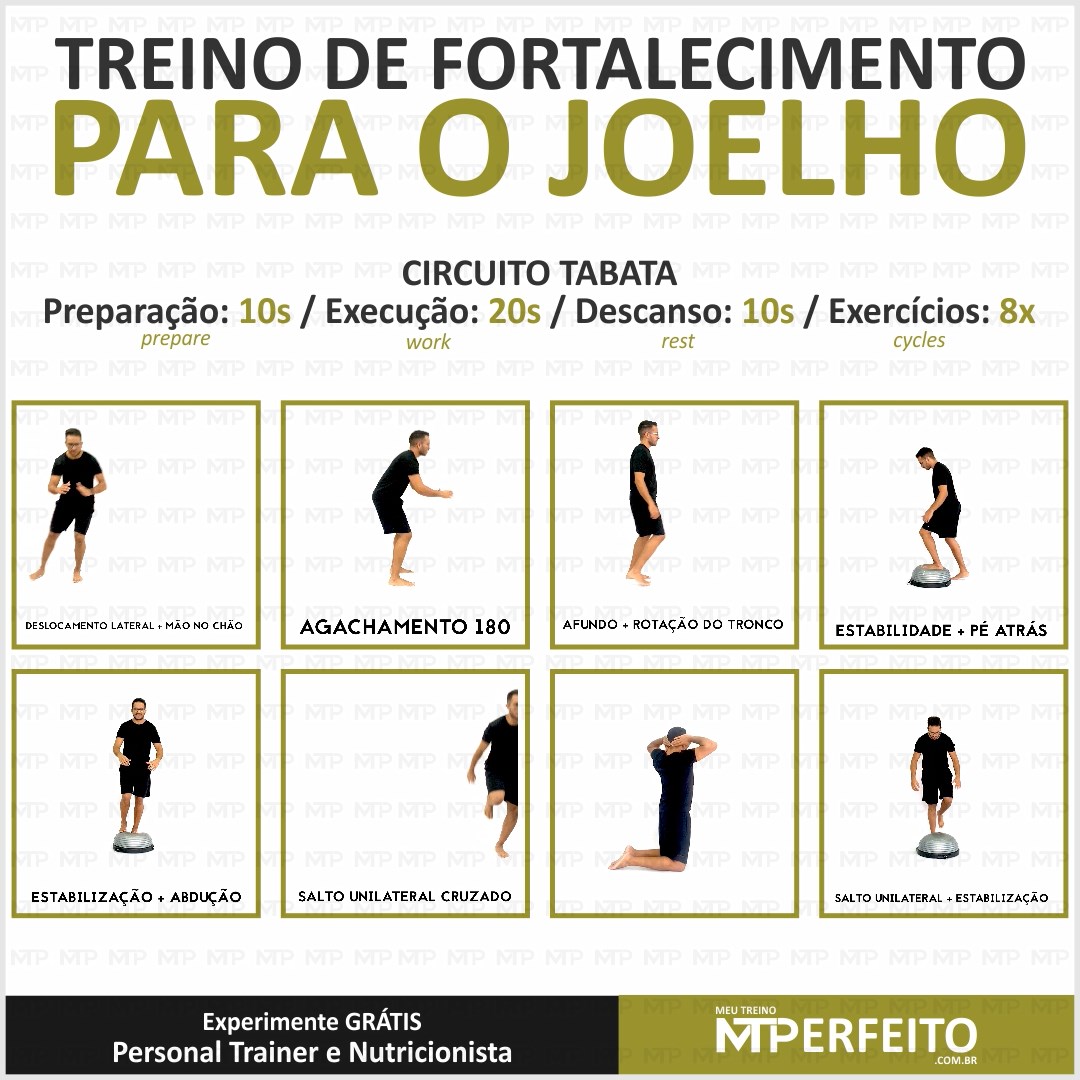 Treino de Fortalecimento para o Joelho – 05