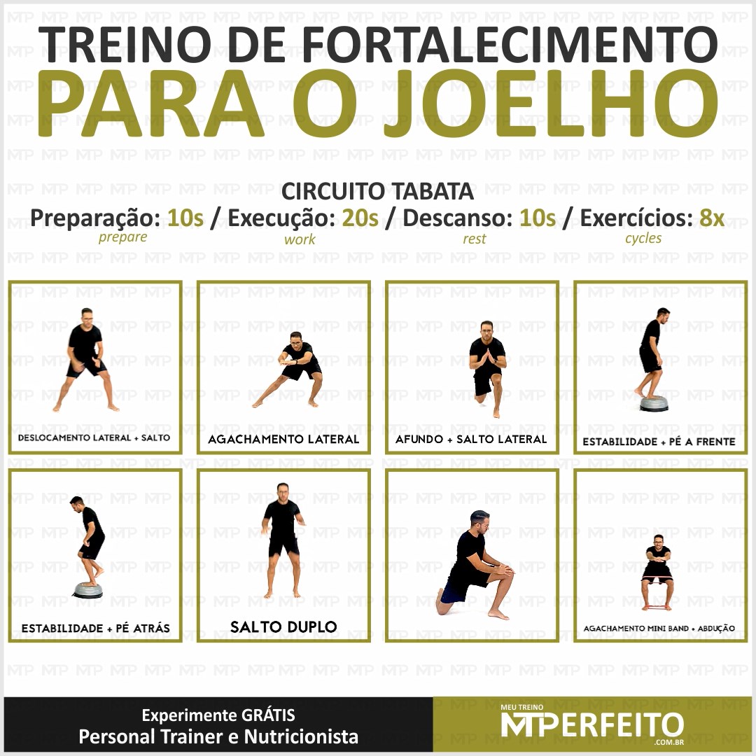 Treino de Fortalecimento para o Joelho – 06