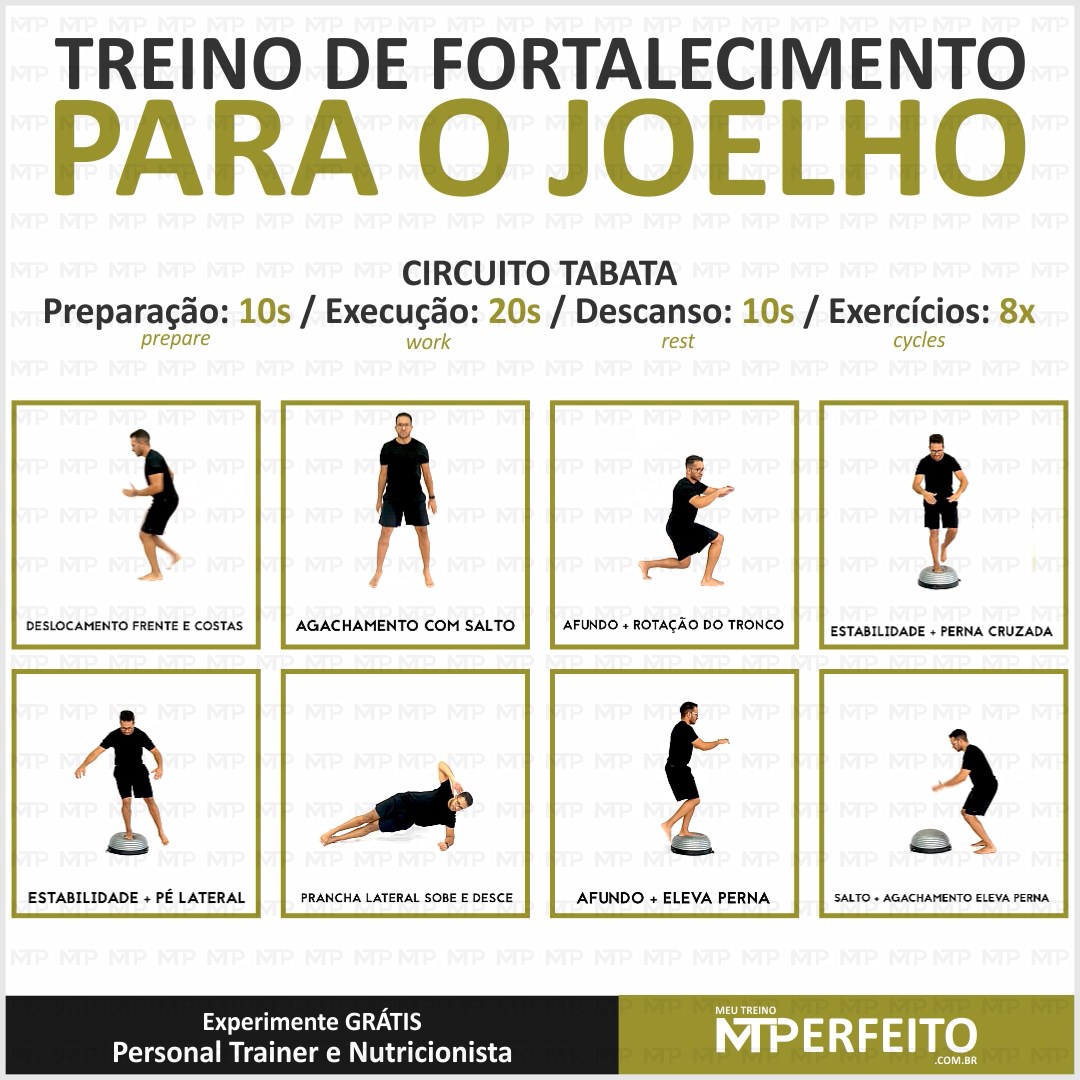 Treino de Fortalecimento para o Joelho – 07