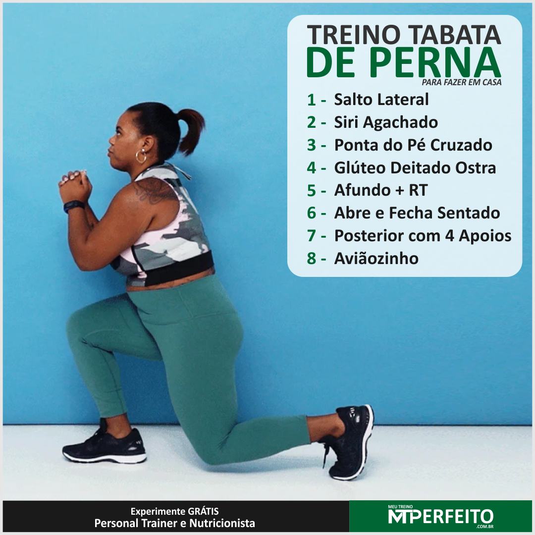 Treino Tabata de Perna para Fazer em Casa – 05