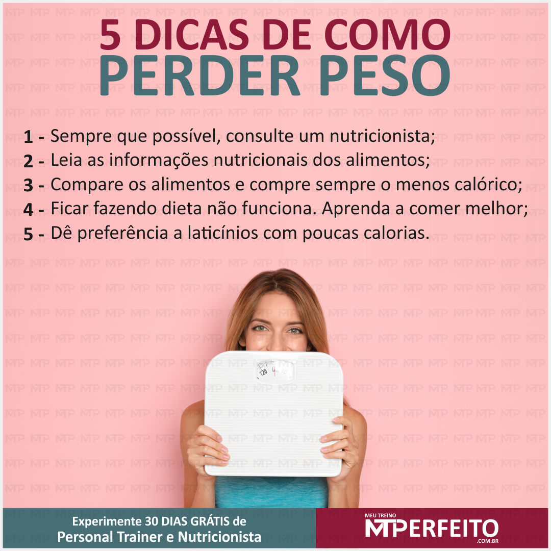 5 Dicas de Como Emagrecer