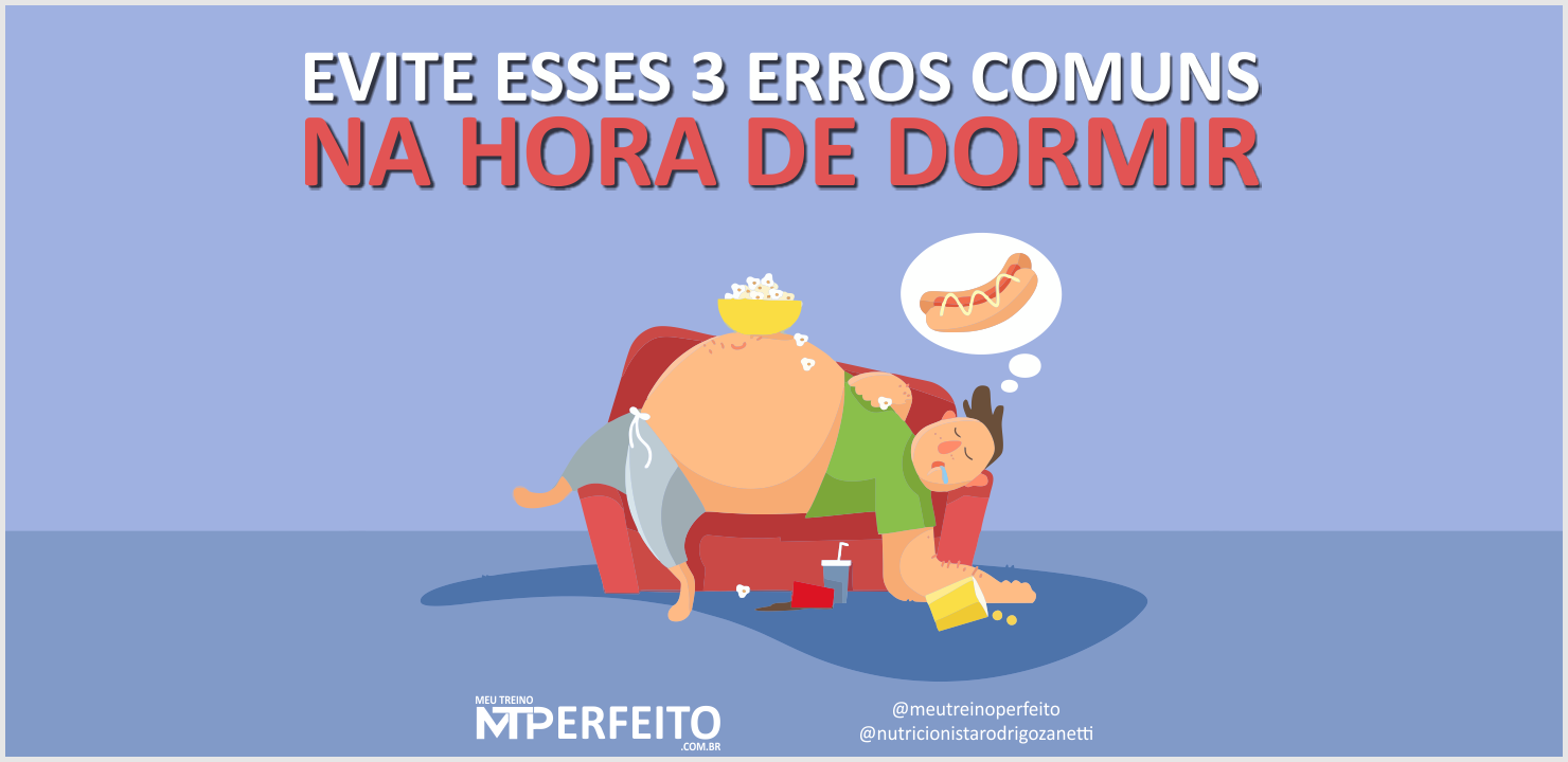 Evite esses 3 Erros Comuns na Hora de Dormir