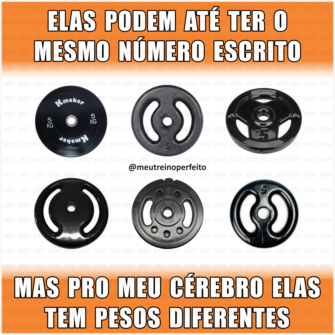 Elas podem até ter o mesmo número escrito, mas…