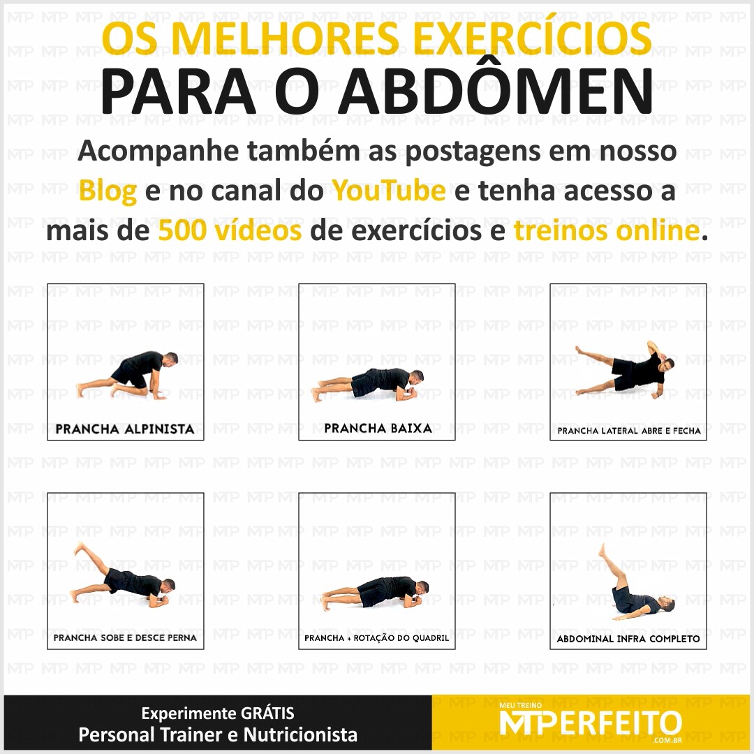 Os 6 melhores exercícios para o abdômen que você pode fazer em casa