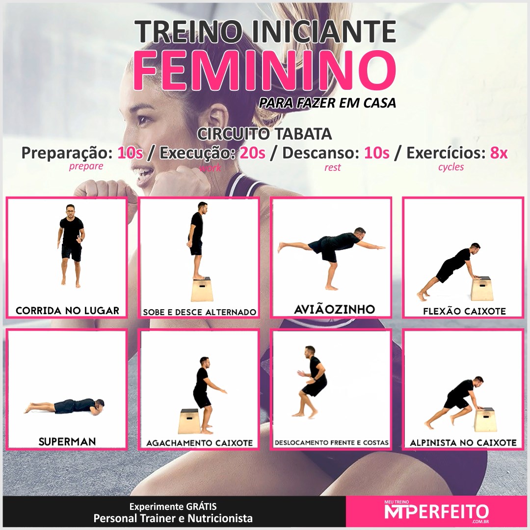 Treino Online Feminino Iniciante – 18