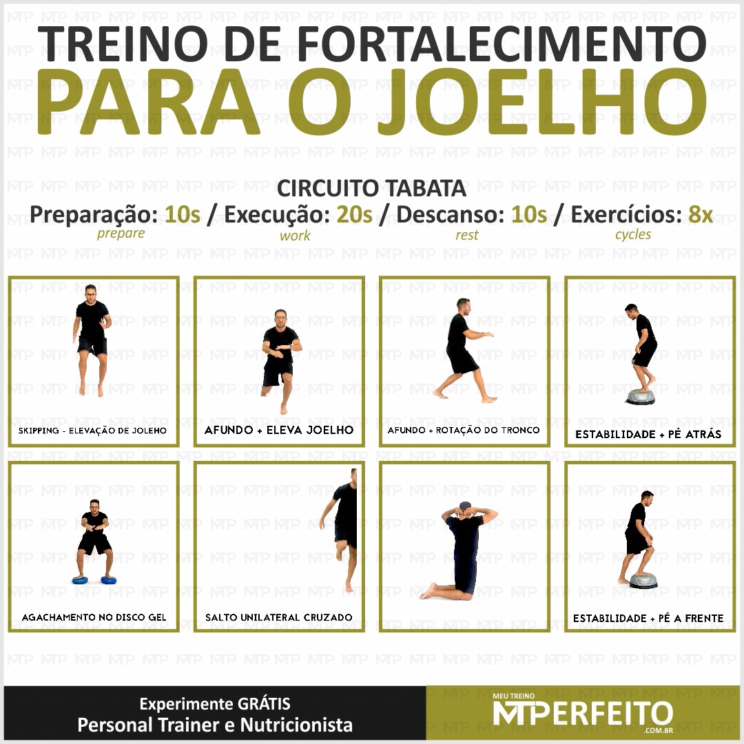 Treino de Fortalecimento para o Joelho – 07