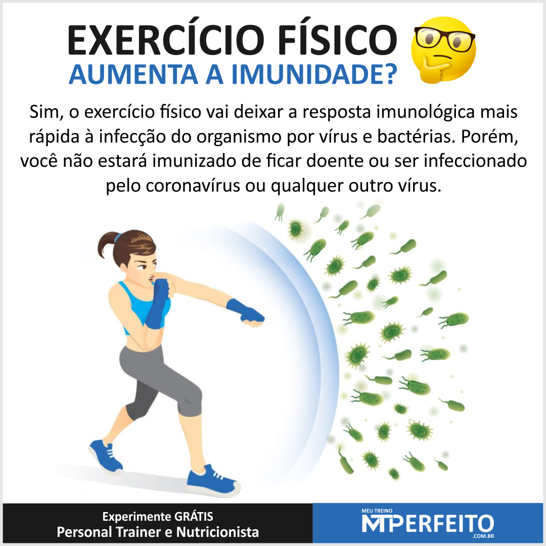 Exercício Físico Aumenta a Imunidade?