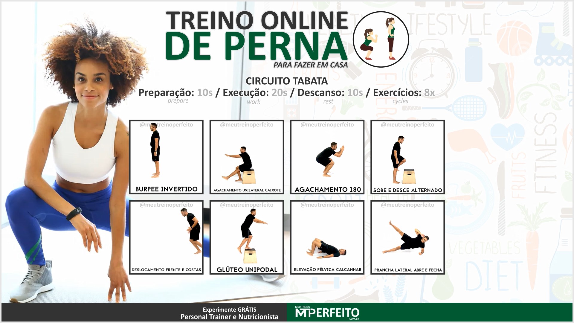 Treino Funcional de Perna Para Fazer em Casa – 11