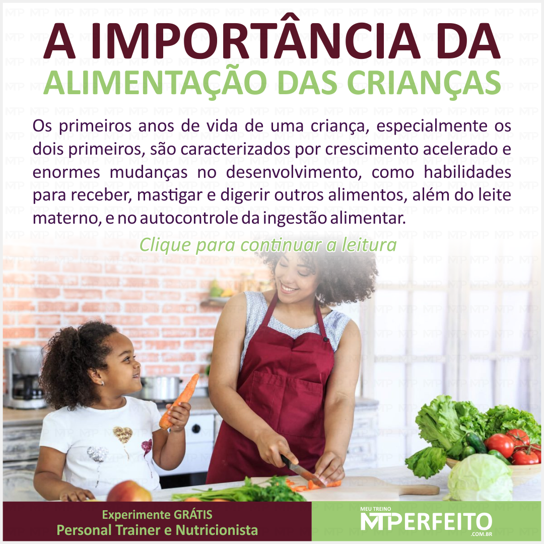 A Importância da Alimentação das Crianças