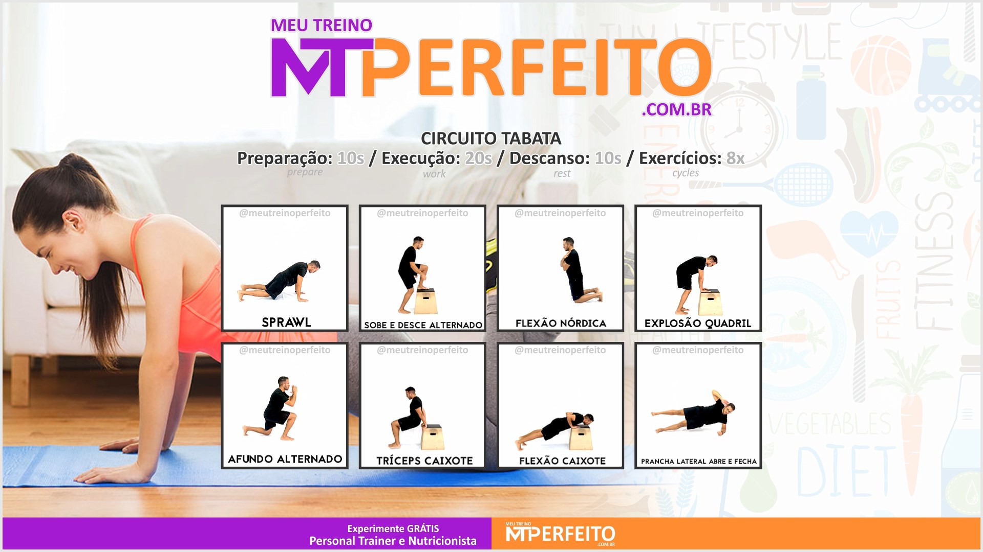 Meu Treino Perfeito Online Para Fazer em Casa – 14