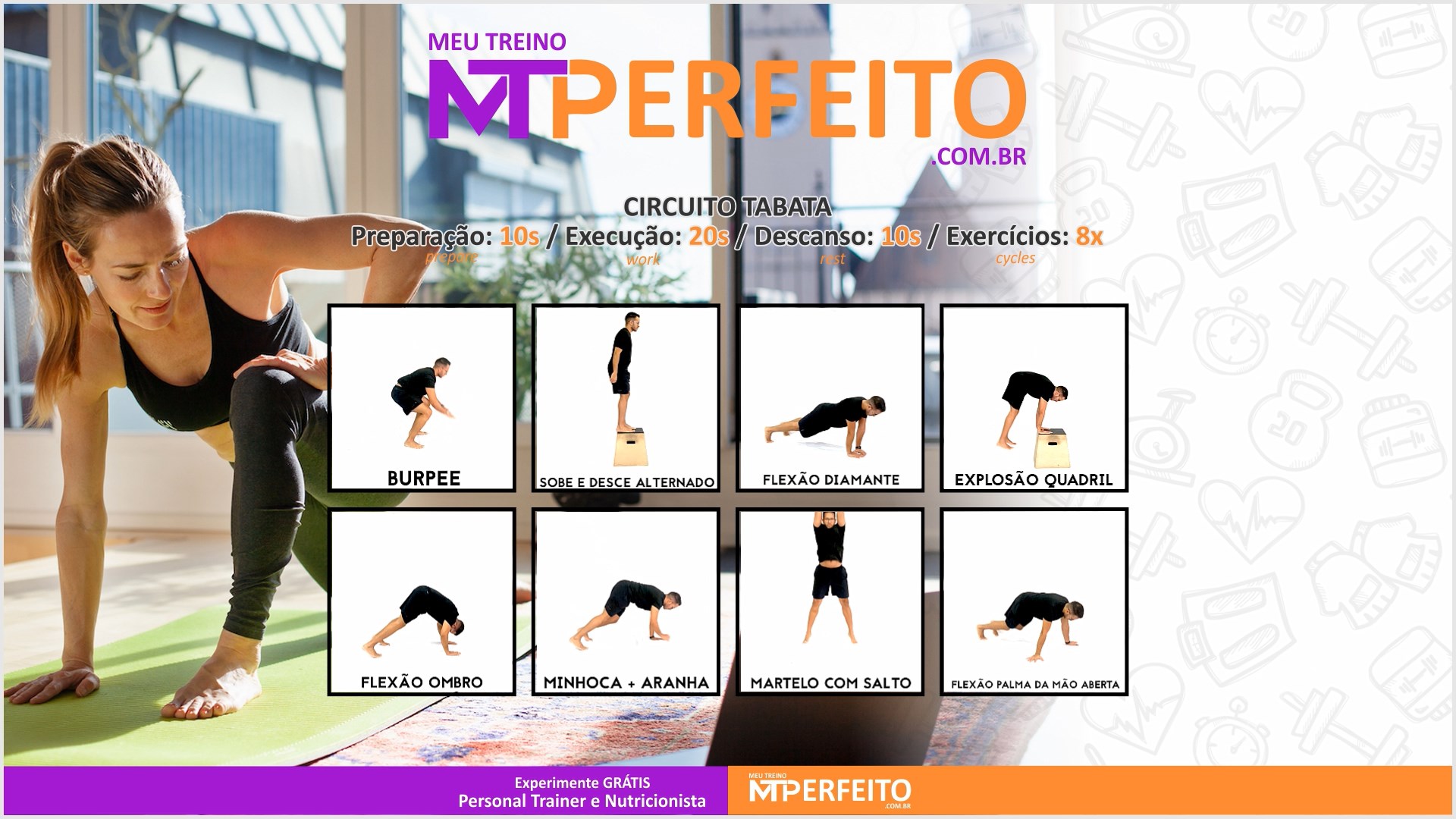 Meu Treino Perfeito Para Fazer em Casa – 13