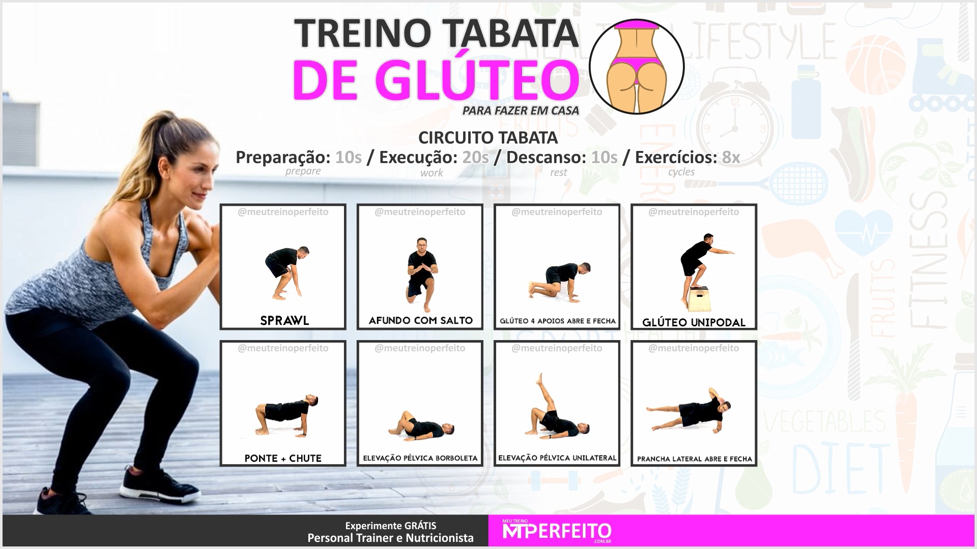 Treino Funcional de Glúteo Para Fazer em Casa – 19