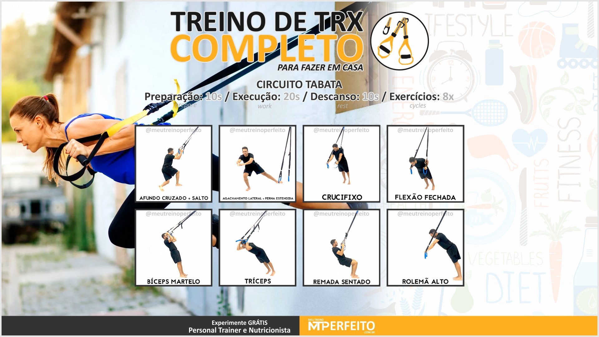 Treino HIIT de TRX Completo – 05