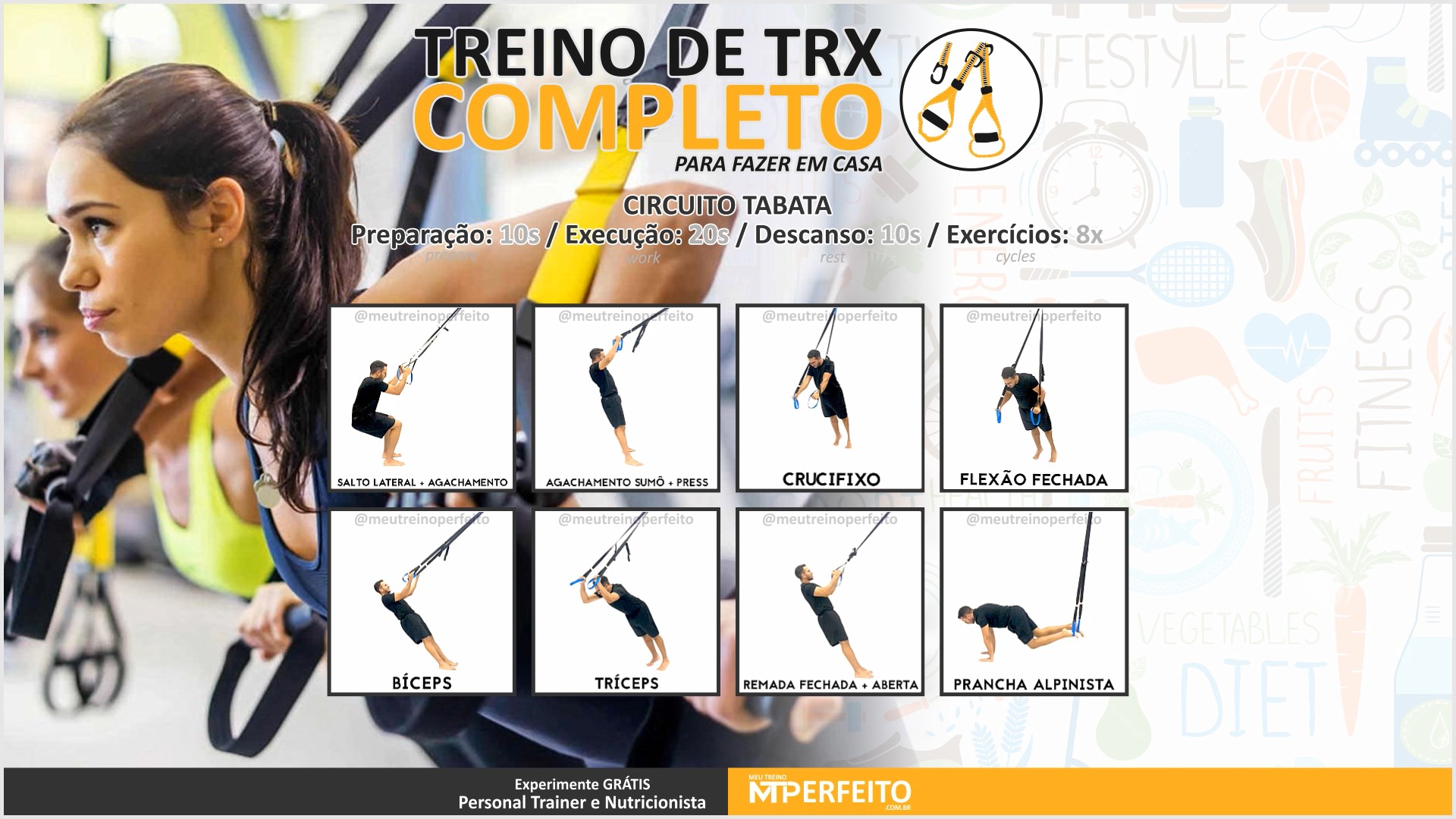 Treino de TRX Online Completo – 04