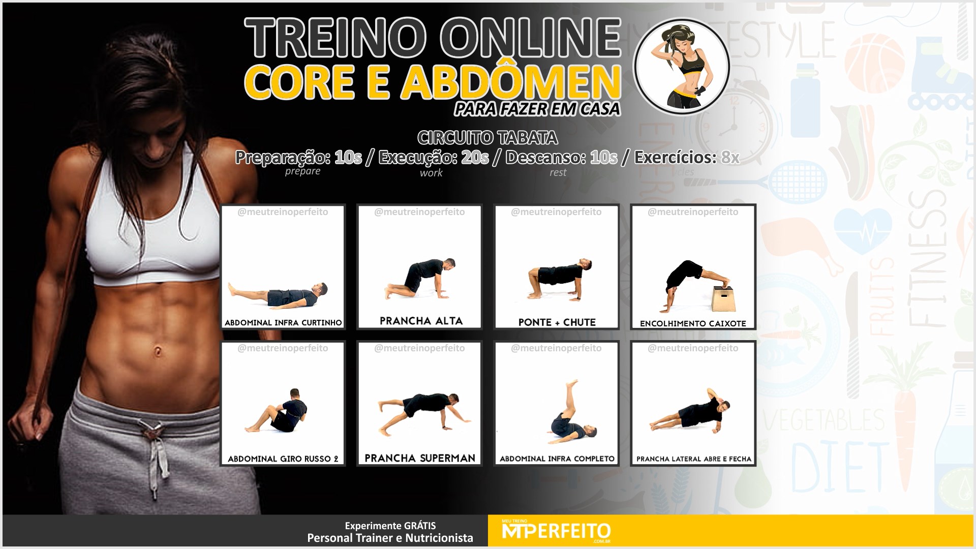 Treino Abdominal Para Ficar com Abdômen Rasgado – 09