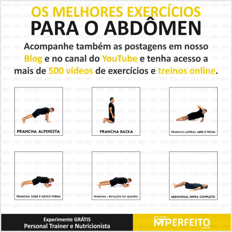 Confira os melhores exercícios para definir a barriga - Meu Treino Perfeito